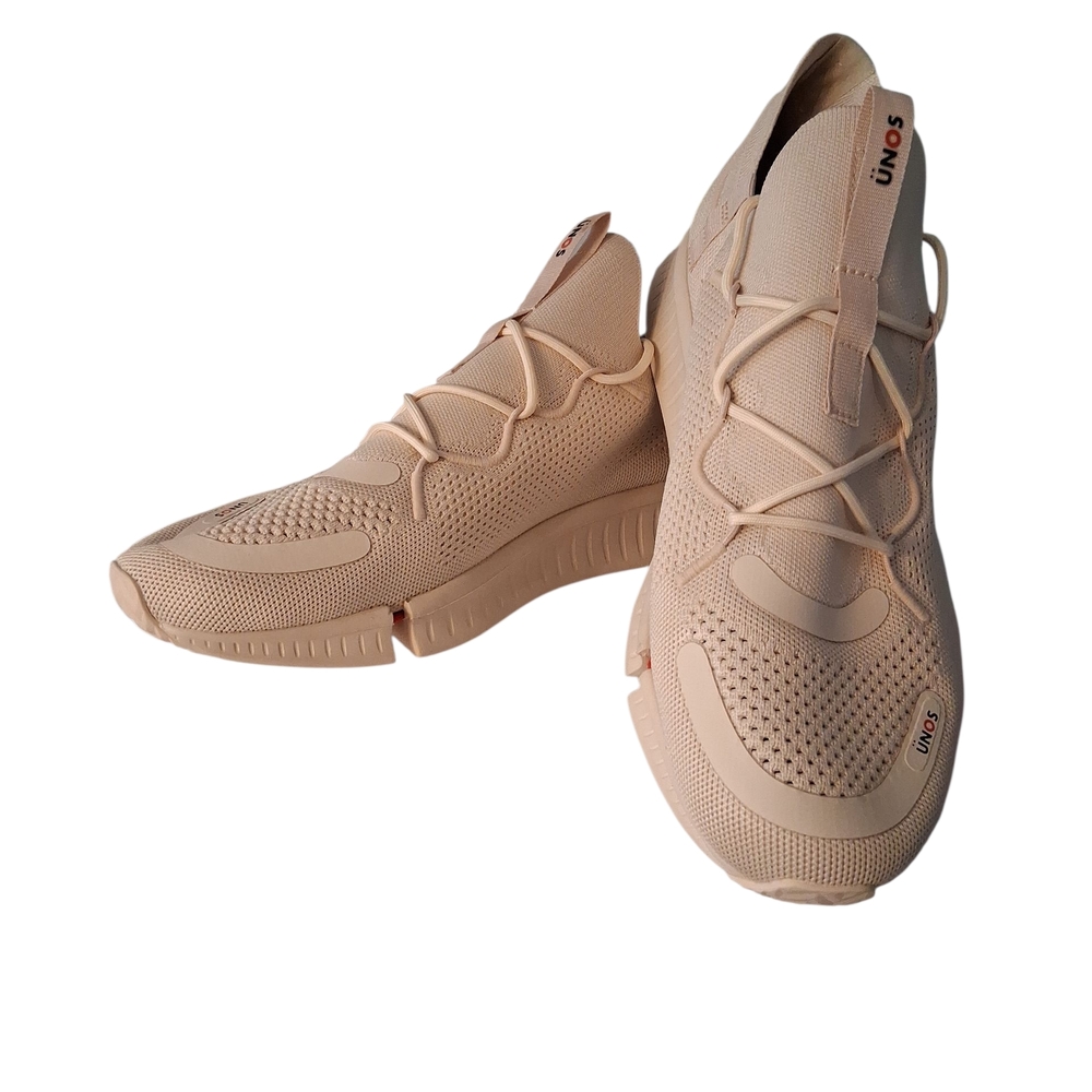 UNOS Beige Men/Women Athletic Sneakers Size M 14-15/W 15.5-16.5
